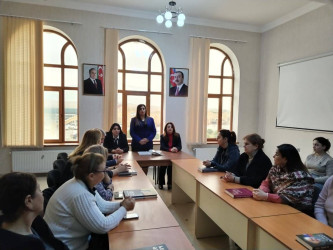 17 noyabr – Milli Dirçəliş Günü ilə əlaqədar “Heydər Əliyev  və xalqın azadlıq tarixi” mövzusunda tədbir keçirilmişdir