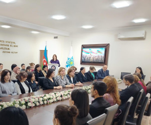 "Zəfərimiz əbədidir, qələbəmiz şanlıdır" mövzusunda tədbir keçirilmişdir