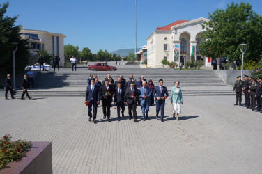 Ulu Öndər Heydər Əliyevin anadan olmasının 102-ci ildönümü münasibətilə Siyəzən şəhərində silsilə tədbirlər təşkil olunmuşdur