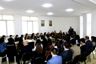 “31 Mart Azərbaycanlıların Soyqırımı Günü” ilə əlaqədar konfrans təşkil olunmuşdur