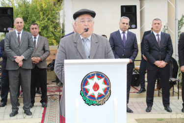 Siyəzən şəhərində yeni salınmış mədəniyyət və istirahət parkının təqdimat mərasimi keçirilmişdir
