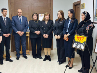 “Milli yaddaşdan beynəlxalq tribunaya: Heydər Əliyev və Xocalı həqiqətləri” adlı tədbir keçirilmişdir
