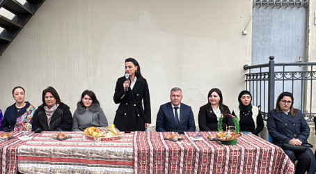 Novruz bayramı ilə əlaqədar Siyəzən şəhər inteqrasiya təlimli internat tipli gimnaziyada tədbir keçirilmişdir