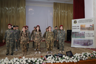 “Sağlam gənclik, sağlam gələcək” adlı geniş tərkibli maarifləndirici tədbir keçirilmişdir