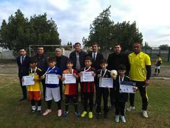 8 Noyabr - Zəfər Günü ilə əlaqədar minifutbol üzrə Siyəzən rayon birinciliyi keçirilmişdir