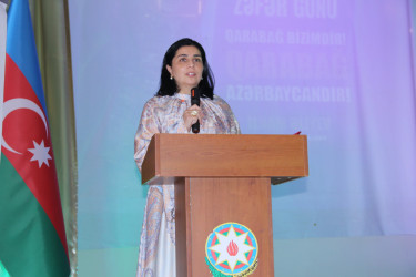 Zəfər Gününün beşinci ildönümü ilə əlaqədar Xarı bülbül dastanı təqdim edilmişdir