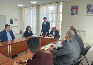 Gənclər evində geniş tərkibdə iclas keçirilmişdir