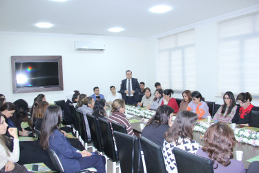 “Heydər Əliyev Müstəqil Azərbaycan Konstitusiyasının memarıdır” mövzusunda tədbir keçirilmişdir