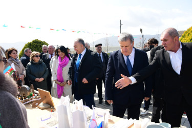 Novruz bayramı münasibətilə möhtəşəm tədbir və eyni gündə dahi Azərbaycan dramaturqu Cəfər Cabbarlının ayaqüstü abidəsinin yeni məkanda təqdimatı keçirilmişdir