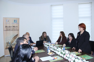 “Heydər Əliyev Müstəqil Azərbaycan Konstitusiyasının memarıdır” mövzusunda tədbir keçirilmişdir