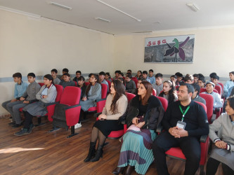 Məşrif kənd tam orta ümumtəhsil məktəbində “Sağlam həyat naminə narkomaniyaya yox deyək” mövzusunda maarifləndirici tədbir keçirilmişdir