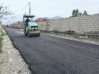 Şəhərin Fətəli xan Xoyski küçəsində əsaslı təmir işləri aparılaraq asfalt örtüyü verilmişdir
