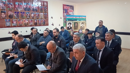Rayon İcra Hakimiyyətinin başçısı Novruz Novruzov növbəti səyyar qəbulunu Sədan kənd sakinləri ilə keçirmişdir