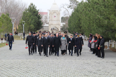Xocalı Soyqırımının 34-cü ildönümü ilə əlaqədar anım tədbiri keçirilmişdir