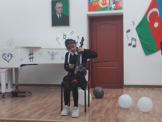 Uşaq İncəsənət Məktəbində 1 İyun - Uşaqların Beynəlxalq Müdafiəsi Günü münasibətilə tədbir keçirilmişdir