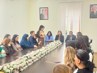 “Erkən nigah və onun fəsadları” mövzusunda maarifləndirici tədbir keçirilmişdir