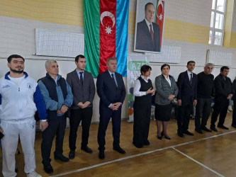 Ümummilli Lider Heydər Əliyevin xatirəsinə həsr olunmuş 2009-2011-ci il təvəllüdlü oğlanlar və qızlar arasında voleybol idman növü üzrə rayon birinciliyi keçirilmişdir