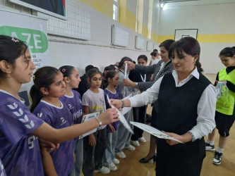 Ümummilli Lider Heydər Əliyevin xatirəsinə həsr olunmuş 2009-2011-ci il təvəllüdlü oğlanlar və qızlar arasında voleybol idman növü üzrə rayon birinciliyi keçirilmişdir