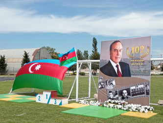 Ümummilli Lider Heydər Əliyevin anadan olmasının 102-ci ildönümünə həsr olunmuş sərbəst güləş üzrə açıq rayon birinciliyi keçirilmişdir