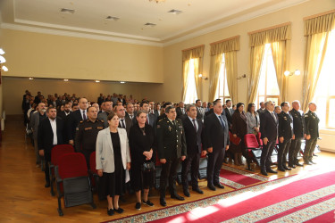 Azərbaycan Respublikasının Prezidenti, Yeni Azərbaycan Partiyasının Sədri cənab İlham Əliyevin Yeni Azərbaycan Partiyasının VIII Qurultayındakı nitqindən irəli gələn vəzifələrə həsr olunmuş müşavirə keçirilib