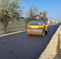 Murtuza Muxtarov küçəsinə asfalt örtüyü verilərək təmir edilmişdir