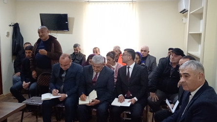 Rayon İcra Hakimiyyətinin başçısı Novruz Novruzov növbəti səyyar qəbulunu Beşdam kənd sakinləri ilə keçirmişdir