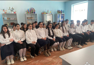 Balaca Həmyə kənd tam orta ümumtəhsil məktəbində “Narkomaniyaya yox deyək!” mövzusunda maarifləndirici görüş keçirilmişdir