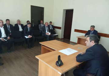 Kənd təsərrüfatının siyahıyaalınmasına yardım komissiyasının iclası keçirilmişdir