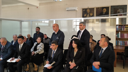 Növbəti səyyar qəbul Mərkəzi Kitabxananın inzibati binasında, Siyəzən şəhər sakinləri ilə keçirilmişdir