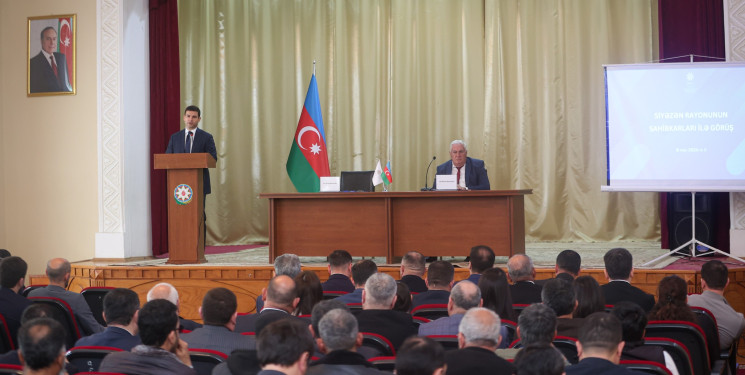 Siyəzən sahibkarları dövlətin dəstək mexanizmləri barədə məlumatlandırılıb