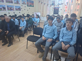 “Sağlam həyat naminə narkomaniyaya yox deyək” mövzusunda maarifləndirici tədbir keçirilmişdir