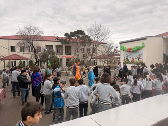 Novruz bayramı ilə əlaqədar Siyəzən şəhər inteqrasiya təlimli internat tipli gimnaziyada tədbir keçirilmişdir