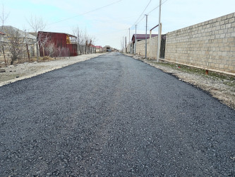Şəhərin Nəsib bəy Yusifbəyli küçəsinə asfalt örtüyü verilərək təmir edilmişdir