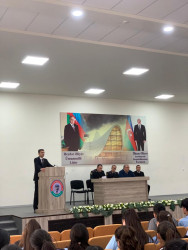 “Narkomaniyaya yox deyək!” mövzusunda maarifləndirici görüş keçirilmişdir