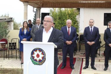 Siyəzən şəhərində yeni salınmış mədəniyyət və istirahət parkının təqdimat mərasimi keçirilmişdir
