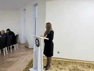 “Konstitusiya və Suverenlik İli” çərçivəsində “Erkən nigaha qarşı birlikdə mübarizə” mövzusunda tədbir keçirilmişdir