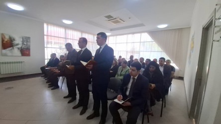 Siyəzən şəhər sakinləri ilə səyyar qəbul keçirilmişdir