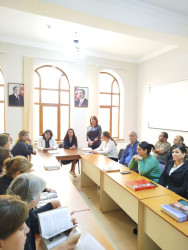 18 Oktyabr - Müstəqilliyin Bərpası Günü ilə əlaqədar  "Müstəqilliyin Bərpası Günü" adlı tədbir keçirilmişdir