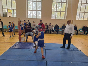 Boks idman növü üzrə Siyəzən rayon birinciliyi keçirilmişdir