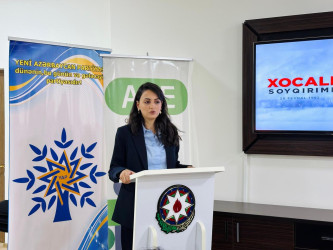 “Milli yaddaşdan beynəlxalq tribunaya: Heydər Əliyev və Xocalı həqiqətləri” adlı tədbir keçirilmişdir