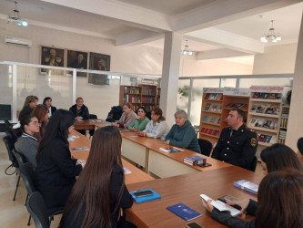 "Uşaq Hüquqları Aylığı" çərçivəsində maarifləndirmə tədbiri keçirilmişdir