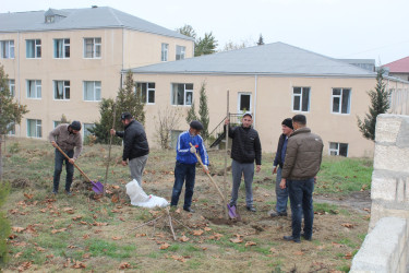 17 Noyabr – Milli Dirçəliş Günü ilə əlaqədar ağacəkmə aksiyası təşkil edilmiş, həmçinin abadlıq və təmizlik işləri aparılmışdır