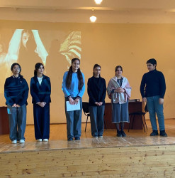 "Erkən nikaha yox deyək", "Uşaqdan gəlin olmaz" mövzularında tədbir keçirilmişdir