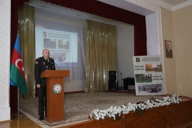“Sağlam gənclik, sağlam gələcək” adlı geniş tərkibli maarifləndirici tədbir keçirilmişdir