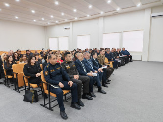 Mülki Müdafiə qərargahının 2025-ci ilin yekunları və 2026-cı ildə qarşıda duran məsələlər ilə bağlı yekun iclası keçirilmişdir