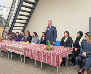 Novruz bayramı ilə əlaqədar Siyəzən şəhər inteqrasiya təlimli internat tipli gimnaziyada tədbir keçirilmişdir
