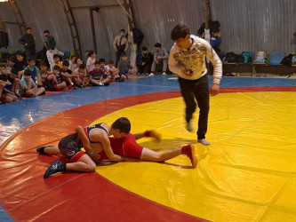 Novruz bayramına həsr olunmuş 2012-2013-cü il təvəllüdlü yeniyetmələr arasında sərbəst güləş idman növü üzrə Siyəzən rayon turniri keçirilmişdir