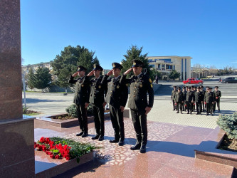 16 mart - Strateji Obyektlərin Mühafizəsi Dövlət Agentliyi əməkdaşlarının peşə bayramı günü ilə əlaqədar tədbir keçirilmişdir