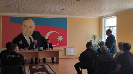 Eynibulaq kənd sakinləri ilə səyyar qəbul keçirilmişdir