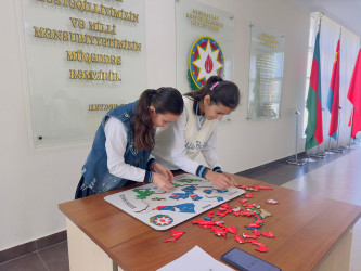 “Konstitusiya və Suverenlik İli” çərçivəsində 8 Noyabr – Zəfər Gününə həsr olunmuş “Vətəni tanı!” intellektual oyunu keçirilmişdir